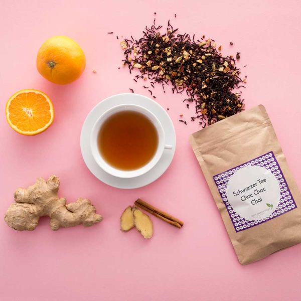 Aromatisierter Schwarztee Choc Choc Chai