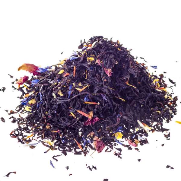 Aromatisierter Schwarztee Frühlingsmischung
