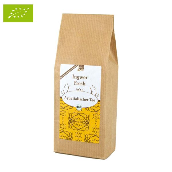 Kräutertee Ayuvitalischer Tee Ingwer Fresh