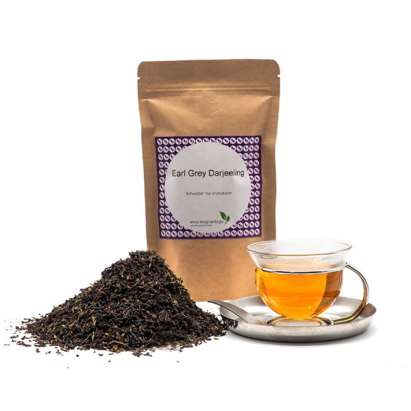 Aromatisierter Schwarztee Earl Grey Darjeeling