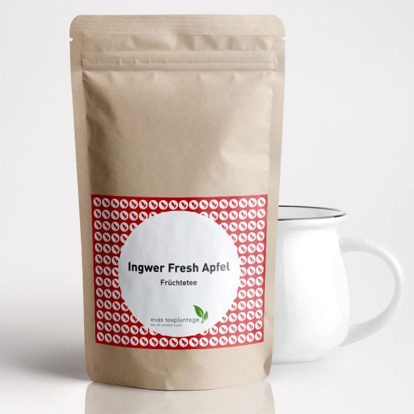Früchtetee Ingwer fresh Apfel