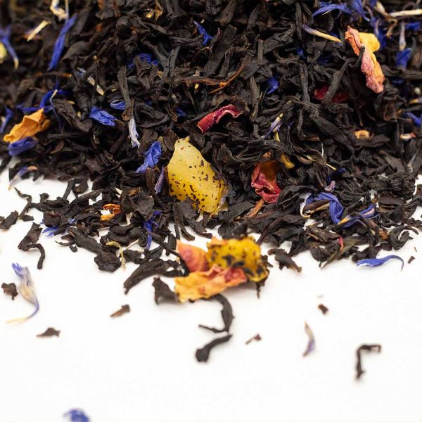 Schwarzer Tee Mittagspause